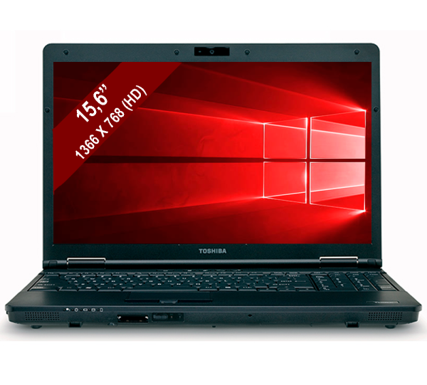Notebook TOSHIBA i3 8GB RAM 320GB HDD 15,6"