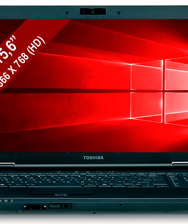 Notebook TOSHIBA i3 8GB RAM 320GB HDD 15,6"